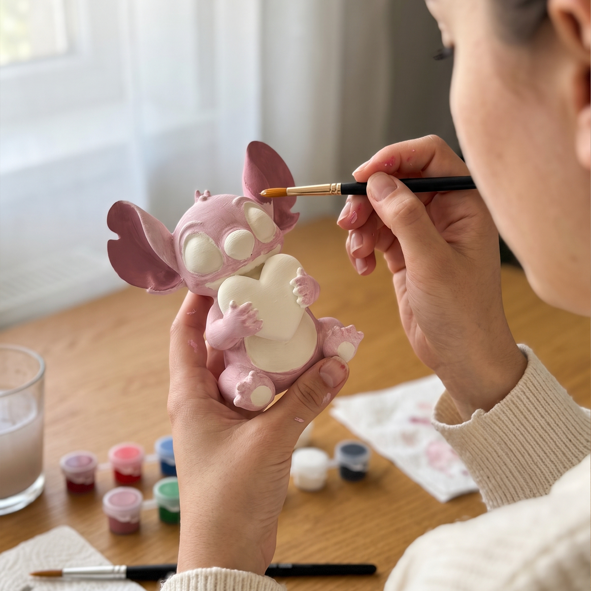 Stitch & Angel Couple Boyama Seti