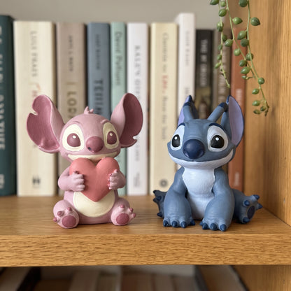 Stitch & Angel Couple Boyama Seti